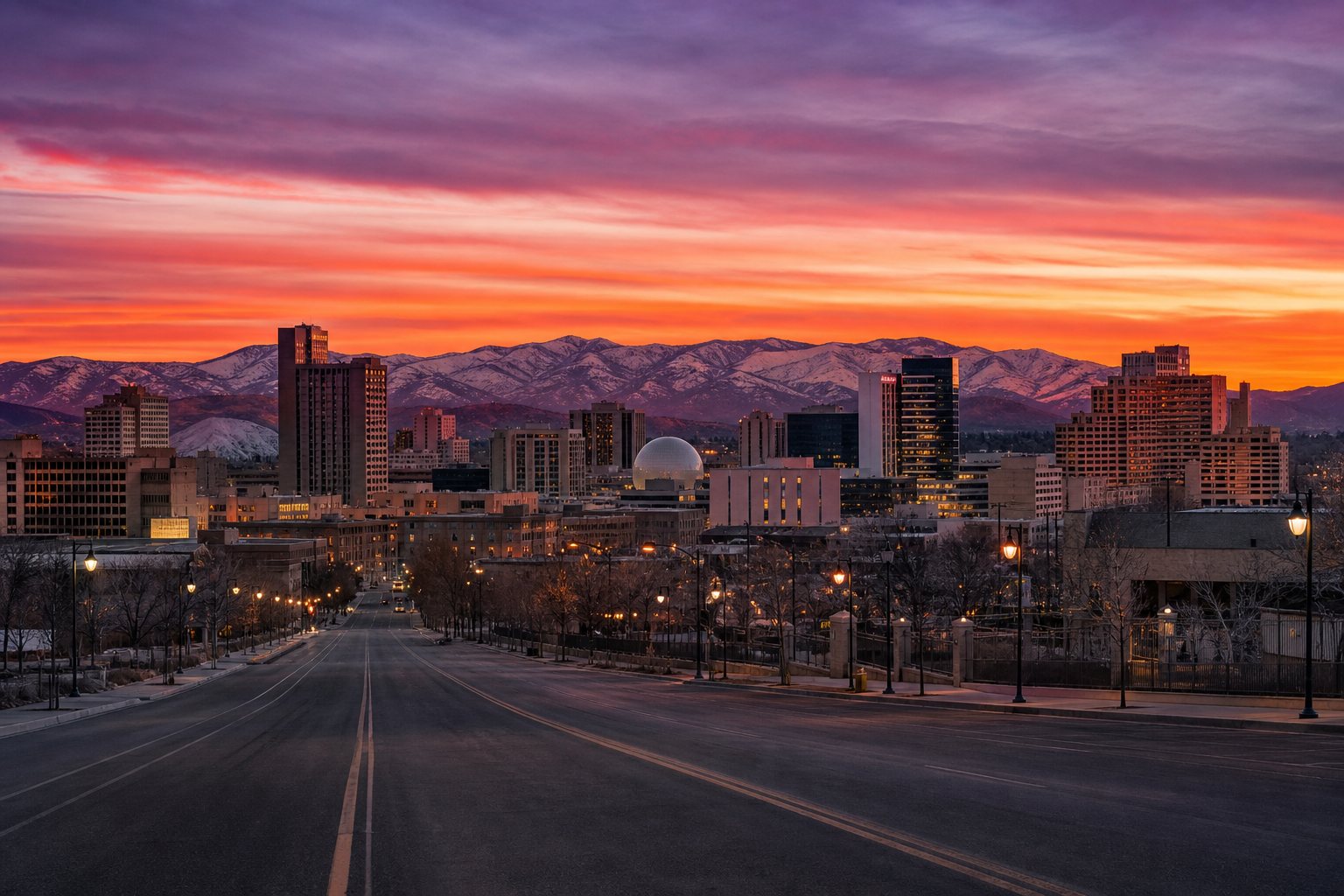 Concept image of Reno, Nevada
